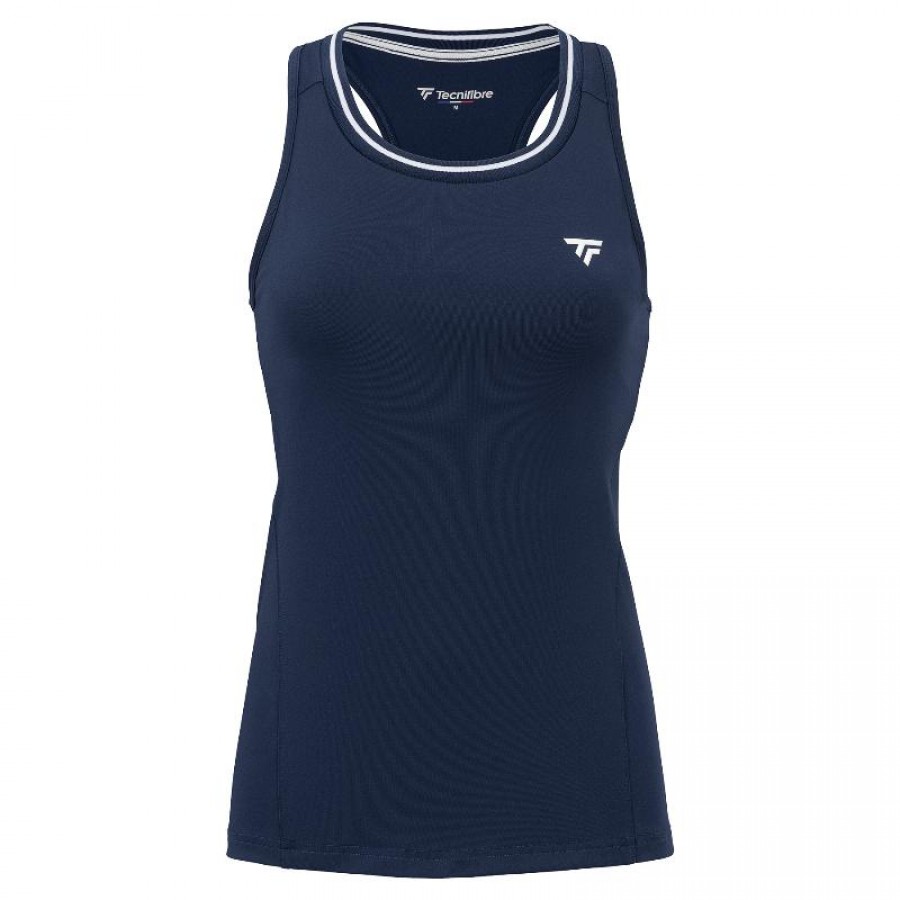 Maglietta femminile blu navy di Tecnifibre Team Tech