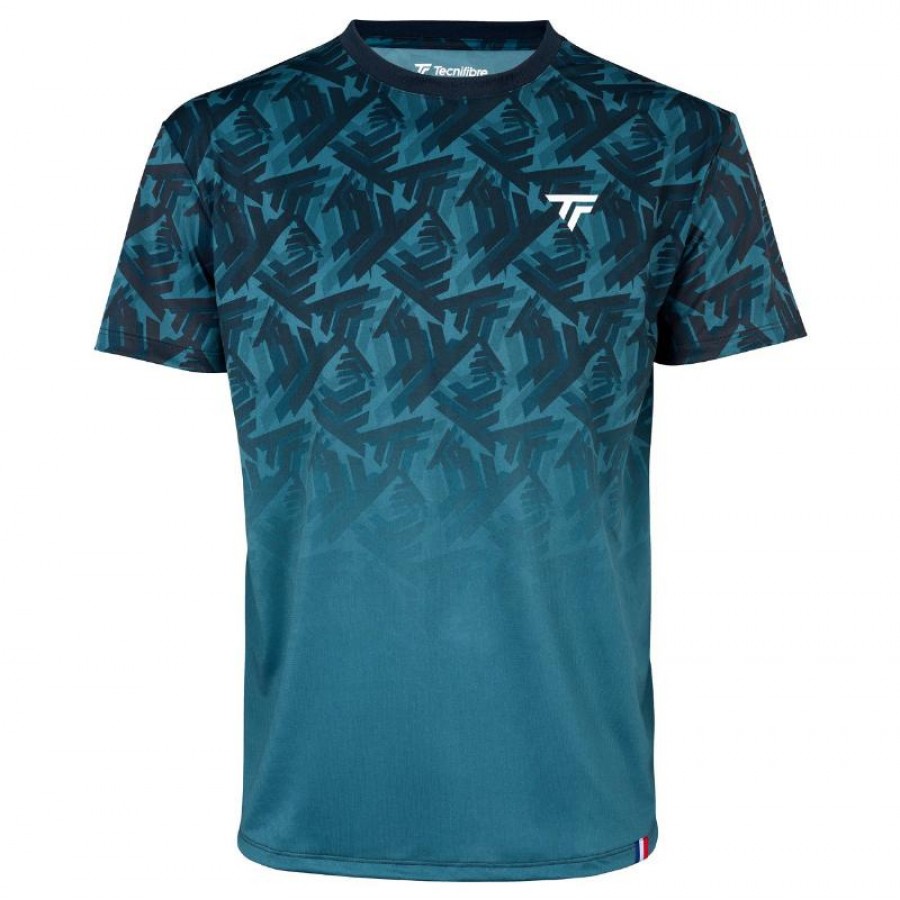 Tecnifibre X-Loop Maglietta Blu Ottanio  Offerta + Economico