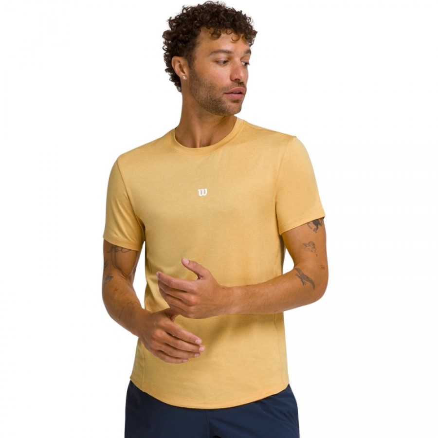 Camiseta Wilson Everyday Performance Amarillo  Offerta + Economico