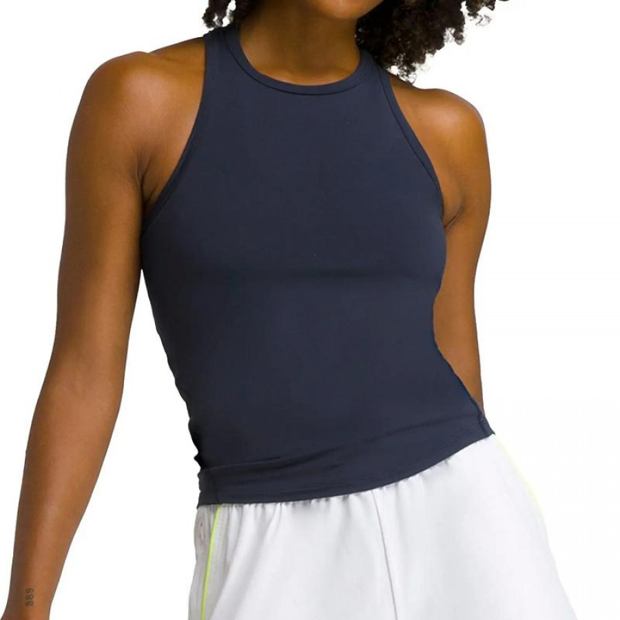 Maglietta femminile blu navy Lite Wilson Fieldhouse