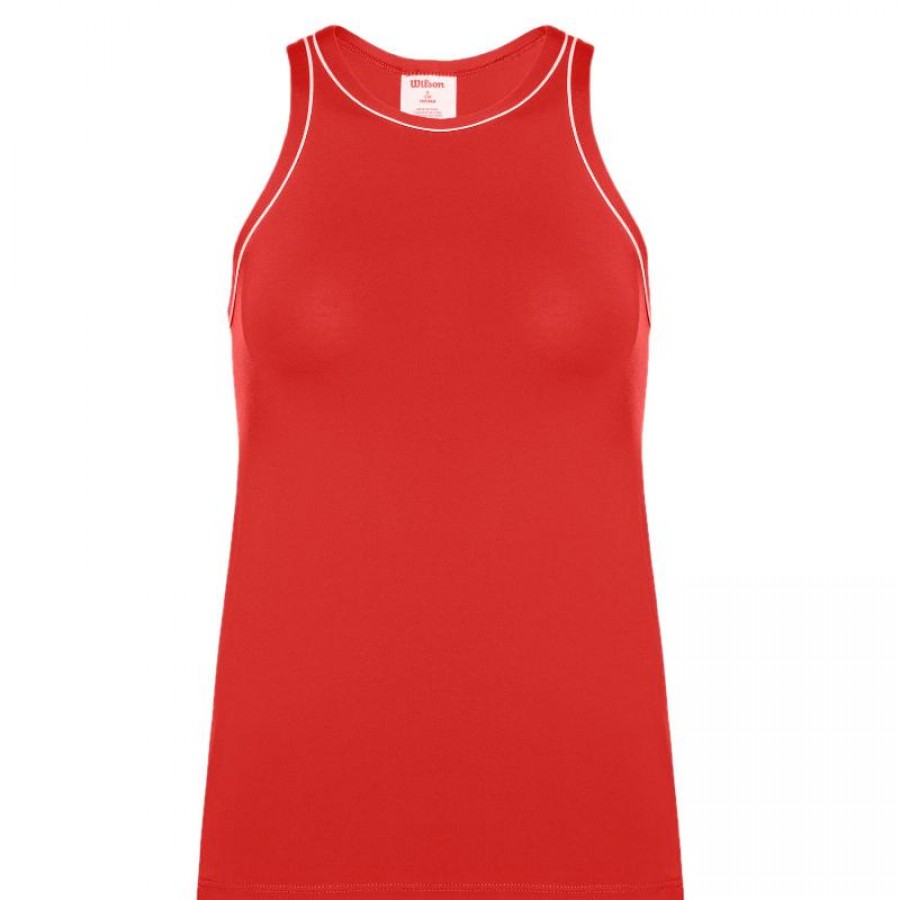 Maglietta Wilson Team Rossa Donna  Offerta + Economico