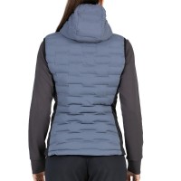 Gilet Bullpadel Blenda Blu Lavato