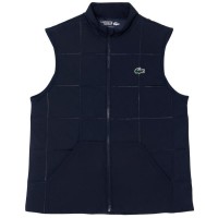 Chaleco Lacoste Regular Fit Azul Marino Mujer  Offerta + Economico