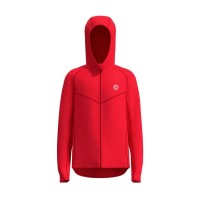 Chaqueta Bidi Badu Cappuccio Girocollo Rojo  Offerta + Economico
