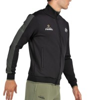 Giacca nera Bullpadel Premier Padel Pindaro