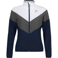 Head Club 22 Blu Navy Bianco Giacca Donna