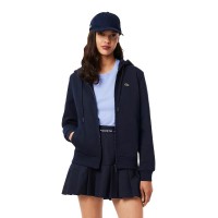 Lacoste Sport Giacca in cotone blu navy da donna