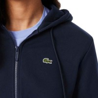 Lacoste Sport Giacca in cotone blu navy da donna