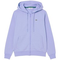 Lacoste Sport Giacca in Cotone Blu Viola Donna