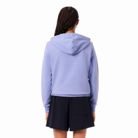 Lacoste Sport Giacca in Cotone Blu Viola Donna
