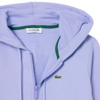 Lacoste Sport Giacca in Cotone Blu Viola Donna