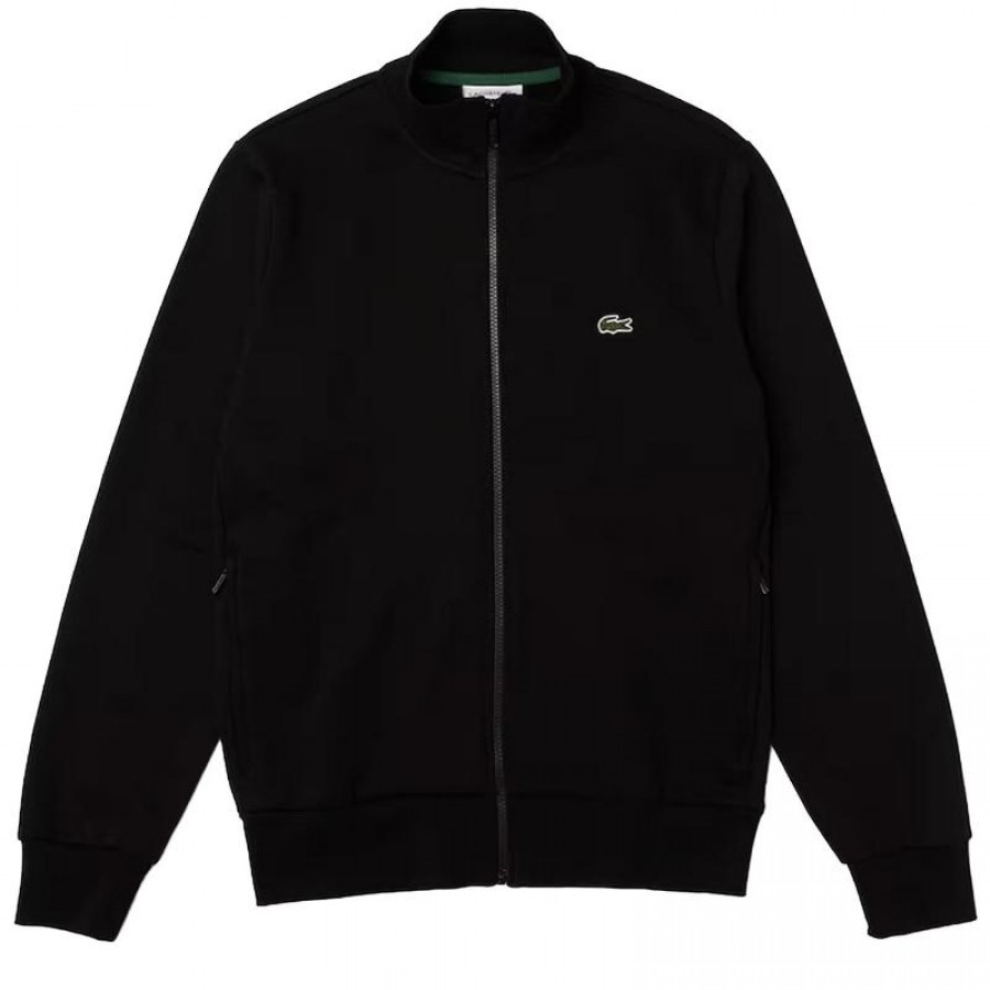 Lacoste Sport Giacca Nera in Cotone