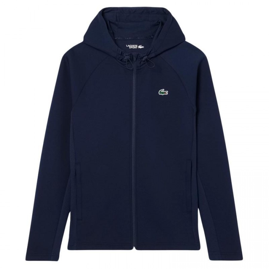 Giacca Lacoste Sport Blu Navy  Offerta + Economico