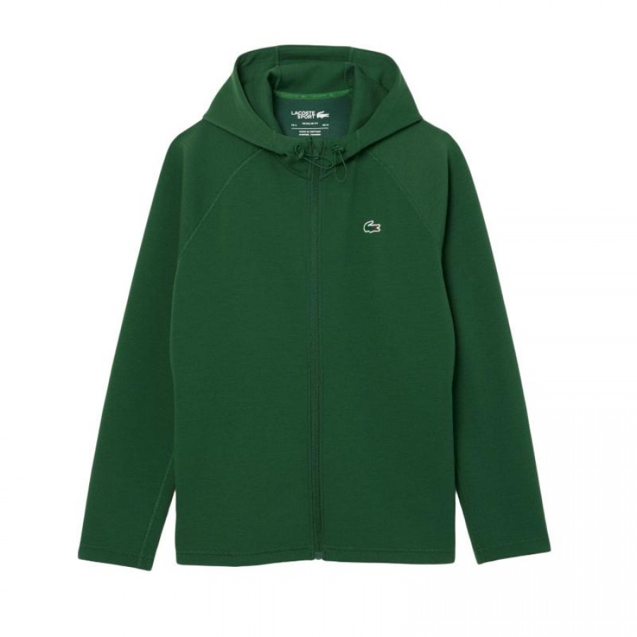 Giacca elastica Lacoste Sport Verde