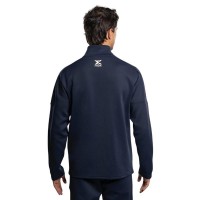 Giacca bianca blu navy del team Nox