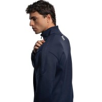 Giacca bianca blu navy del team Nox