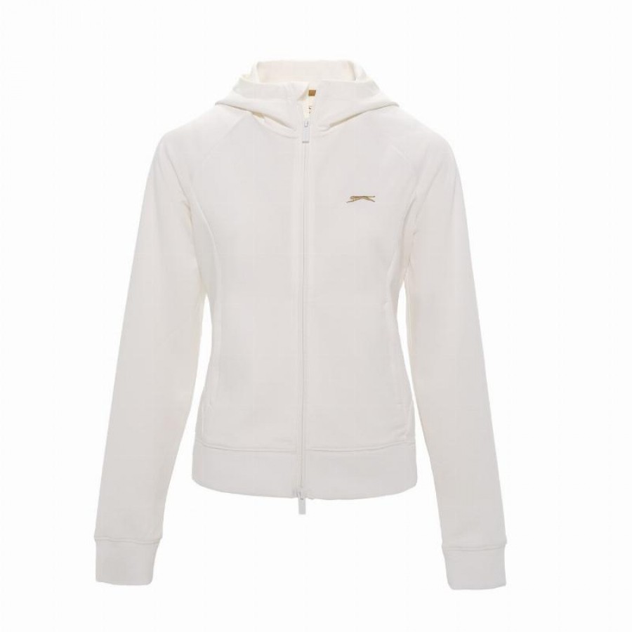 Slazenger Marion II Giacca Bianca Donna  Offerta + Economico