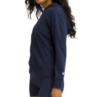 Giacca femminile Wilson Team con zip blu navy