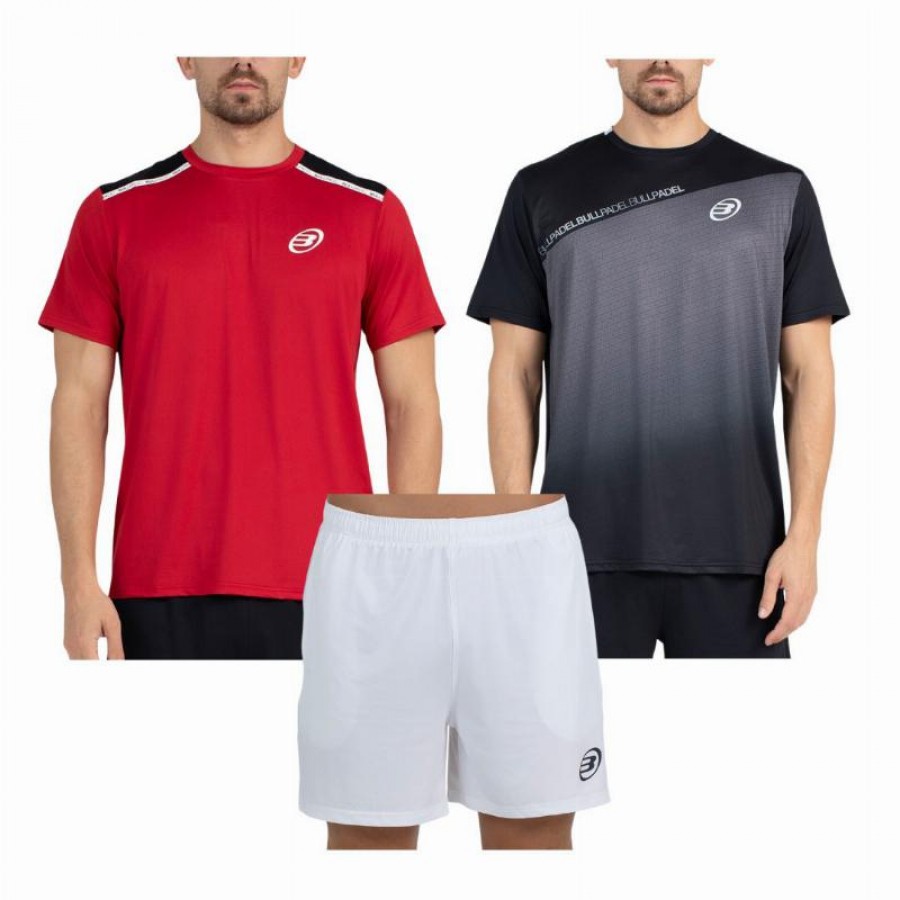 Bullpadel Adventure Summit Bianco Set x3