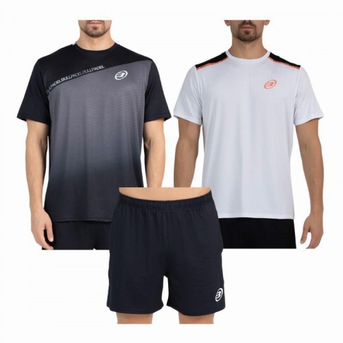 Bullpadel Summit Adventure Nero Set x3