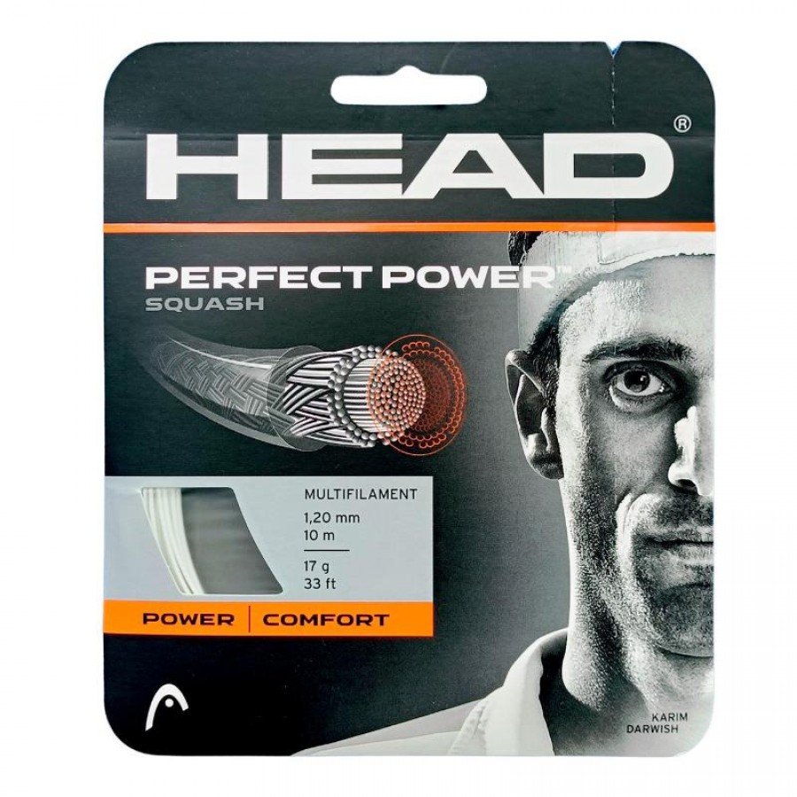 Cordaje Squash 10m Testa Perfect Power 1,20mm Blanco  Offerta + Economico