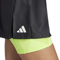 Adidas Gonna Aeroready Pro Black Lime pieghettata