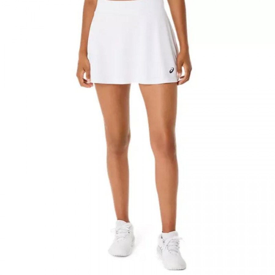 Corte Falda Asics Blanco Brillante