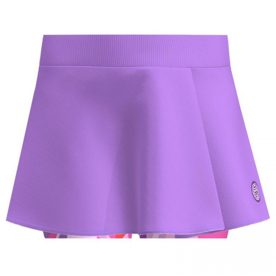 Falda Bidi Badu Spike Stampato Ondulato Lila Rosa  Offerta + Economico