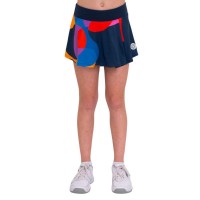 Bidi Badu Twiggy Gonna Junior Mix Blu Scuro Ondulato Stampato  Offerta + Economico