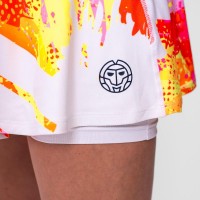 Falda Bidi Badu Wild Arts Stampato Ondulato Blanco Mix Junior  Offerta + Economico