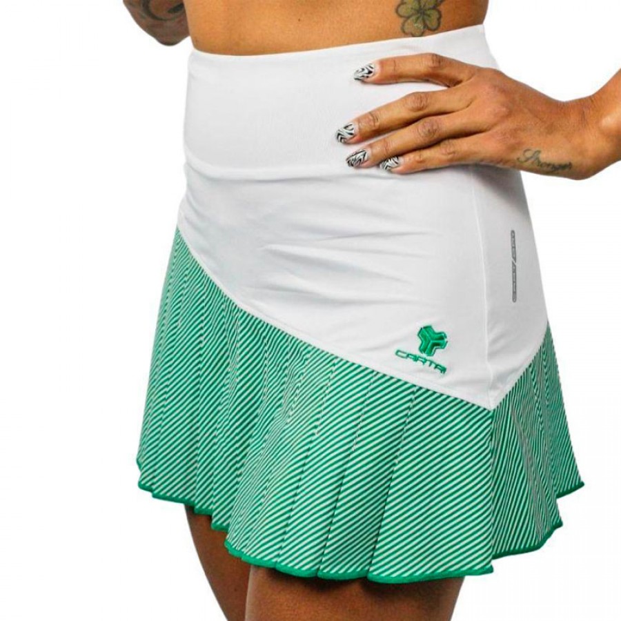 Cartri Gonna Telma Bianco Verde  Offerta + Economico