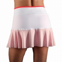 Falda Pizzo Senza Fine Rosa Cristal  Offerta + Economico