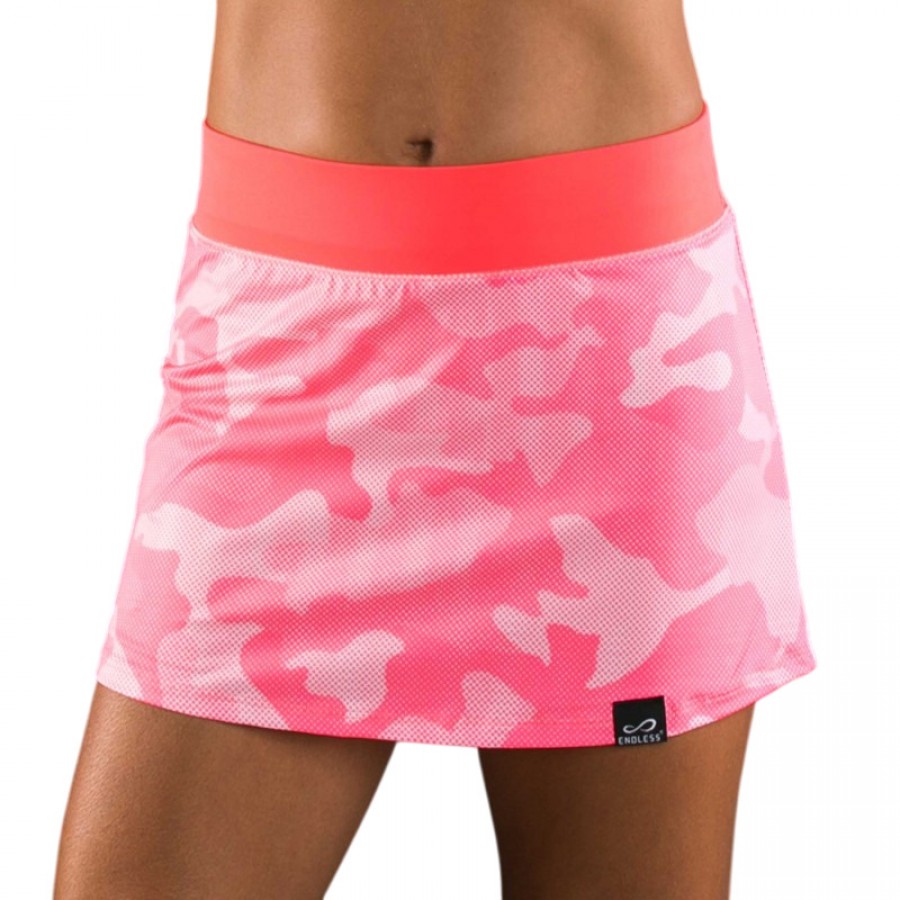 Falda Endless Stampa Minimal Camuflaje Rosa  Offerta + Economico