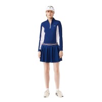 Lacoste Piquet Gonna Blu Navy