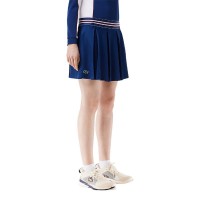 Lacoste Piquet Gonna Blu Navy