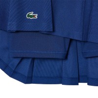 Lacoste Piquet Gonna Blu Navy