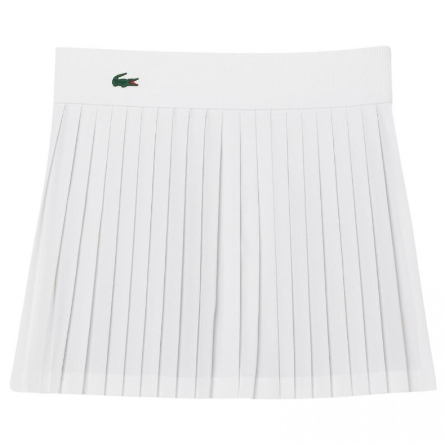 Falda Lacoste Ultra Dry Blanco  Offerta + Economico