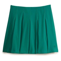 Falda Wilson Classic Plissettato Verde  Offerta + Economico