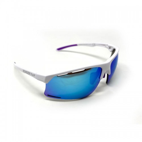 Claudia Fernandez Wonder C1 Occhiali Bianchi Blu Addictive