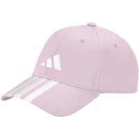 Gorra Adidas Baseball 3 Strisce Rosa Claro