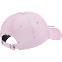 Gorra Adidas Baseball 3 Strisce Rosa Claro