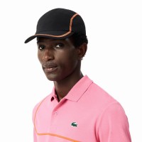 Cappellino Lacoste Color Block Nero