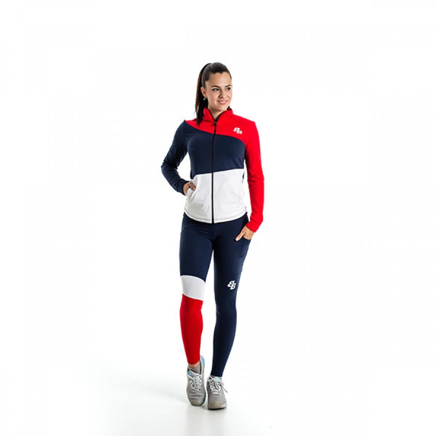 BB Nano Collant Blu Navy Rosso