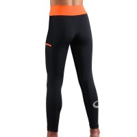 Endless Cross Pocket Nero Arancione Leggings Junior  Offerta + Economico
