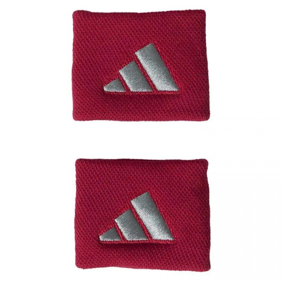 Adidas Short Rosso Grigio Braccialetti 2 Unita  Offerta + Economico