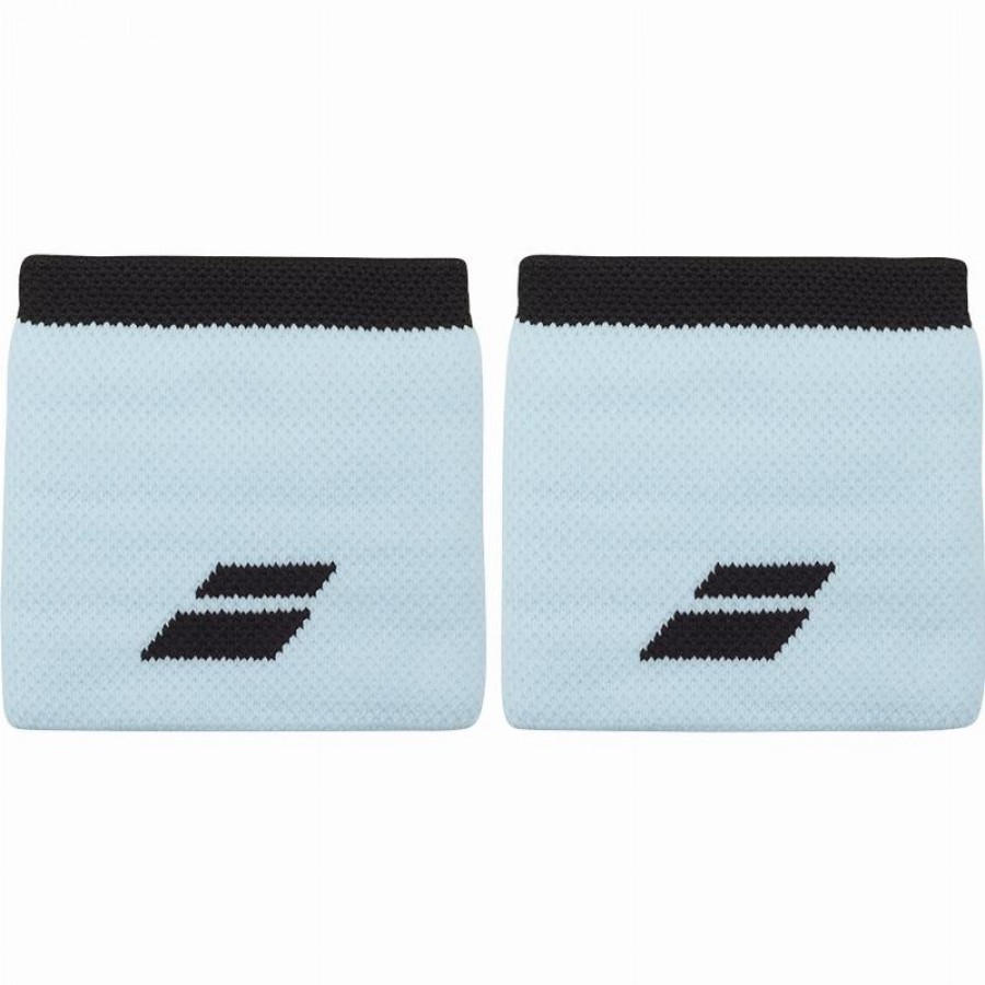 Logo Babolat Braccialetti Azzurro Nero Chiaro 2 Unità