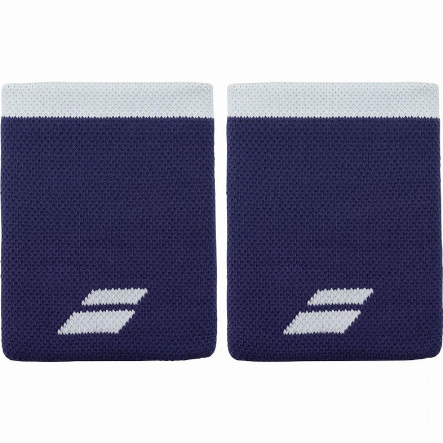 Logo Babolat Jumbo Blu Braccialetti 2 Unità