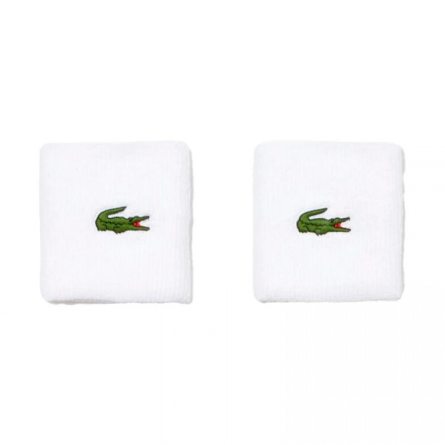 Braccialetti Lacoste White 2 Unita  Offerta + Economico