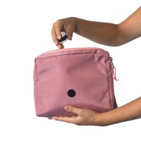 Borsa da toilette Adidas Marta Ortega 3.5 rosa nera