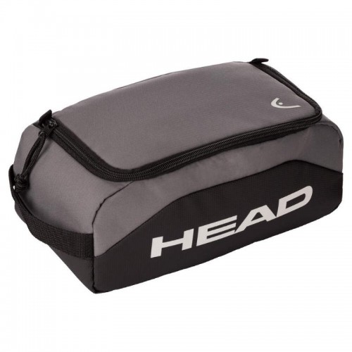 Head Gravity Borsa da toilette grigio scuro nera